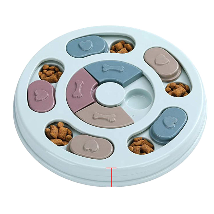 Puzzle Interactif Anti-Glouton PawHaus™ – Gamelle Ludique & Stimulante pour Chiens